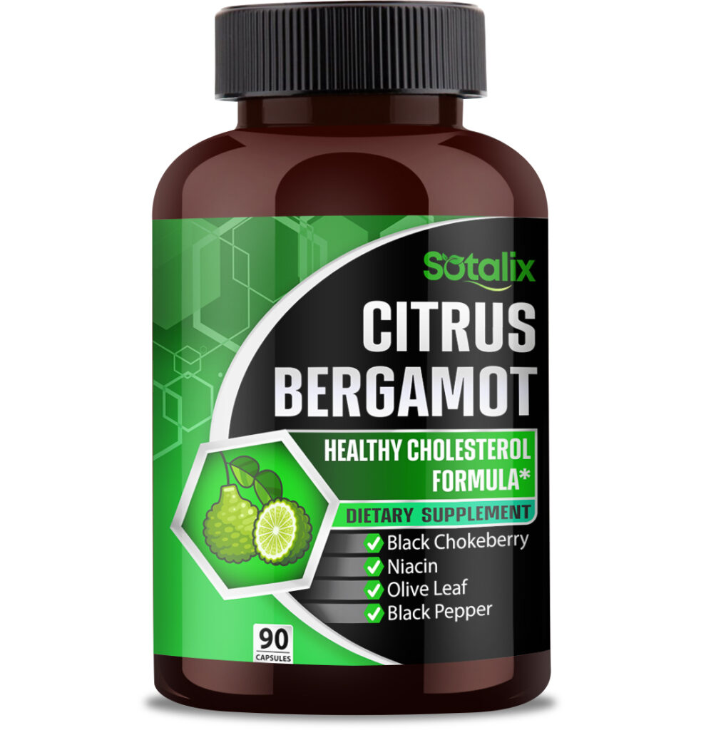 Premium Citrus Bergamot 15500 Mg Organic Cholesterol Supplement With